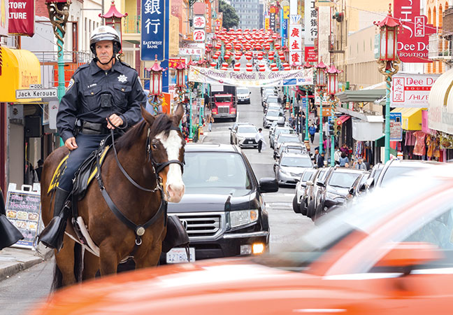 sf mounted police